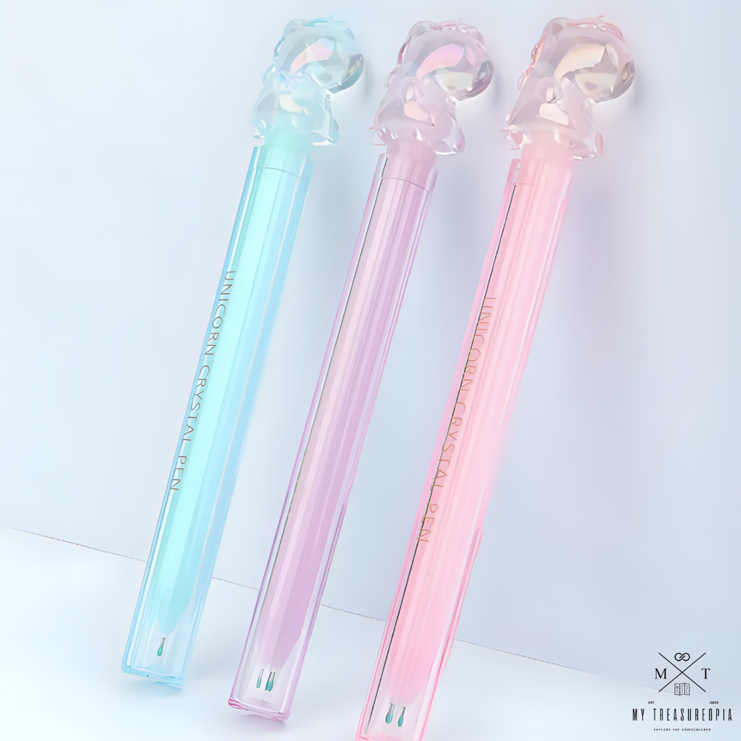 Crystal Pen ( Rabbit, Unicorn, Bear )