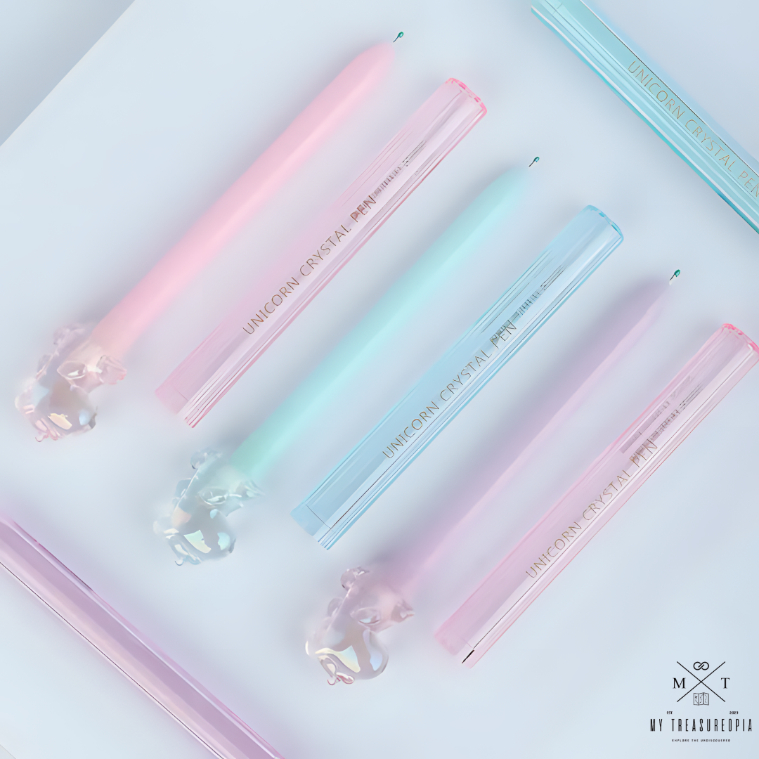 Crystal Pen ( Rabbit, Unicorn, Bear )