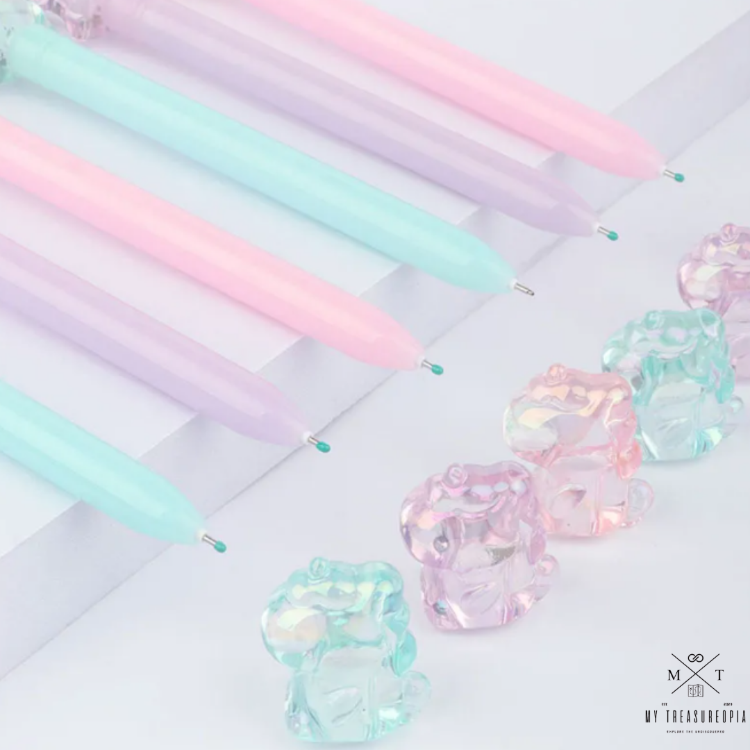 Crystal Pen ( Rabbit, Unicorn, Bear )