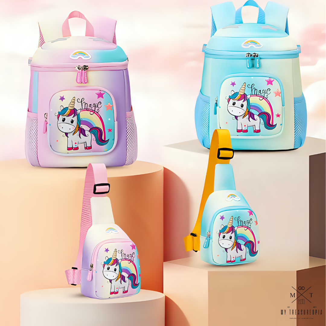 My Cute Unicorn School Bag