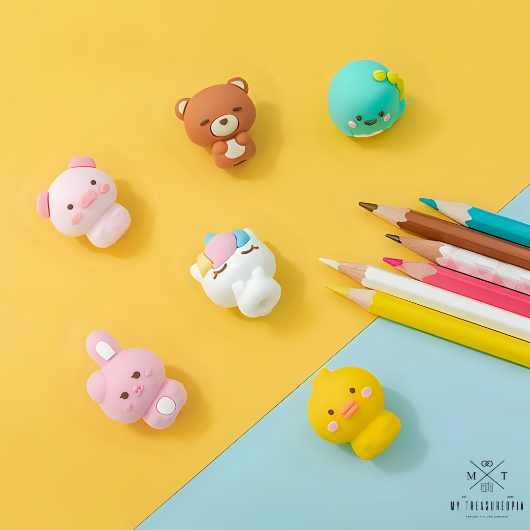 Baby Animals Pen/Pencil Cap ( Rabbit, Dino, Unistar )