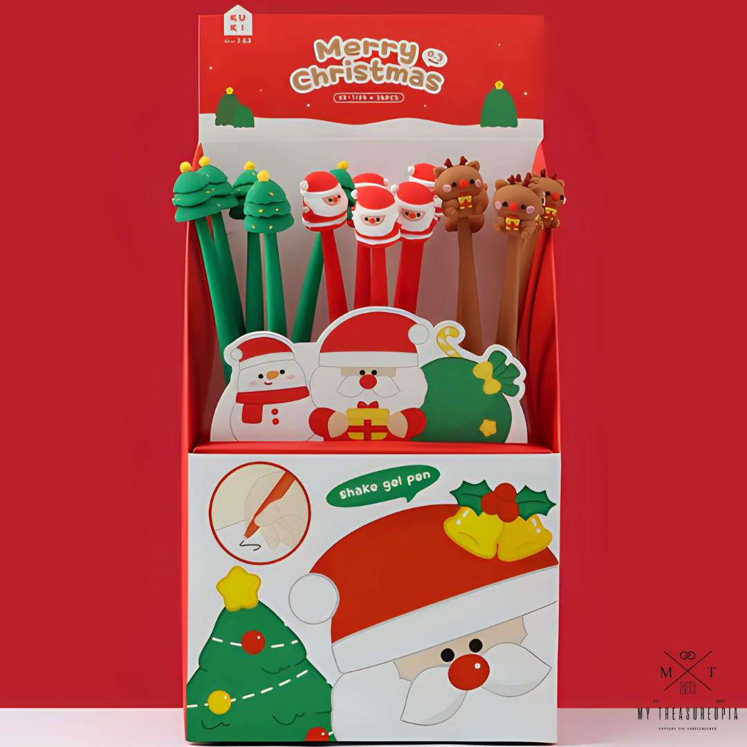 Merry Christmas Gel Pens ( Pack Of 3 )