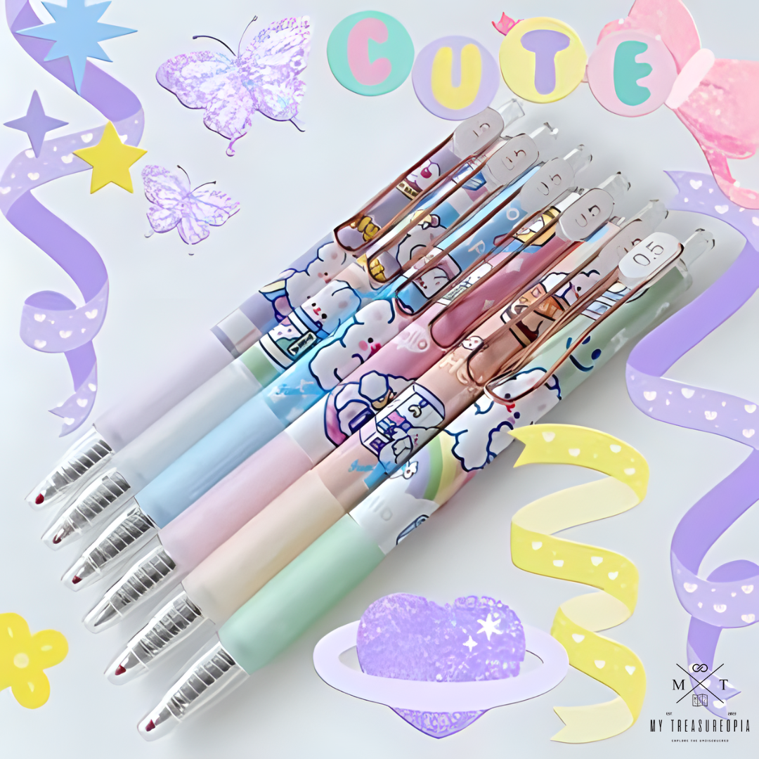 Space Gel Pen Set ( Pack Of 6 Pcs )