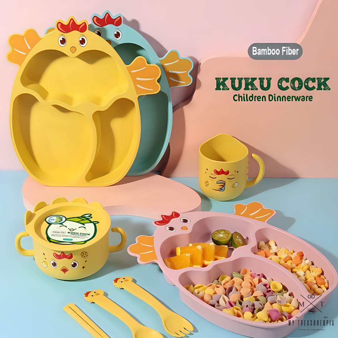 Kuku Cock Dinner Set