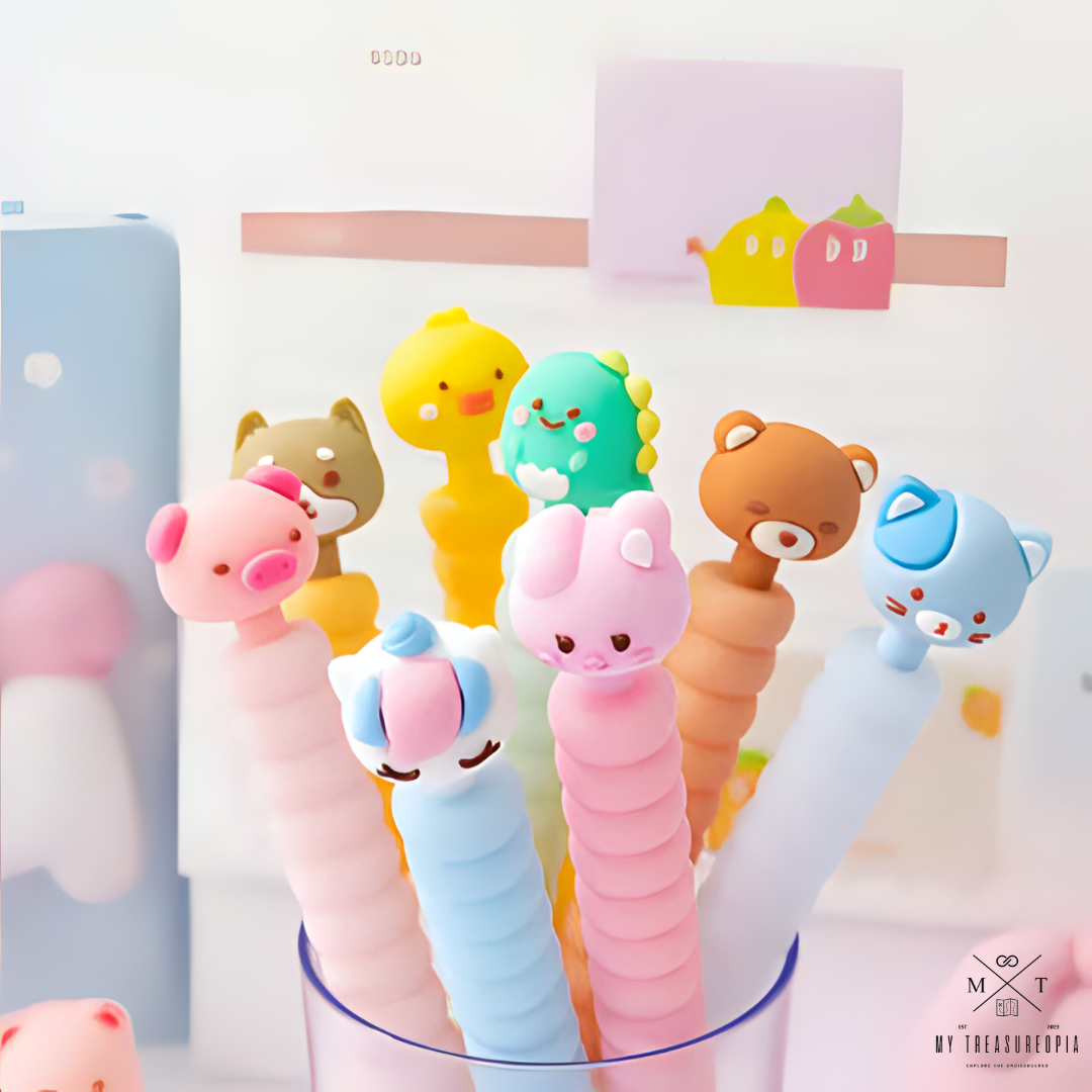 Silicone Mechanical Pencil ( Unicorn , Dino, Bear , Bunny, Duck , Dog )