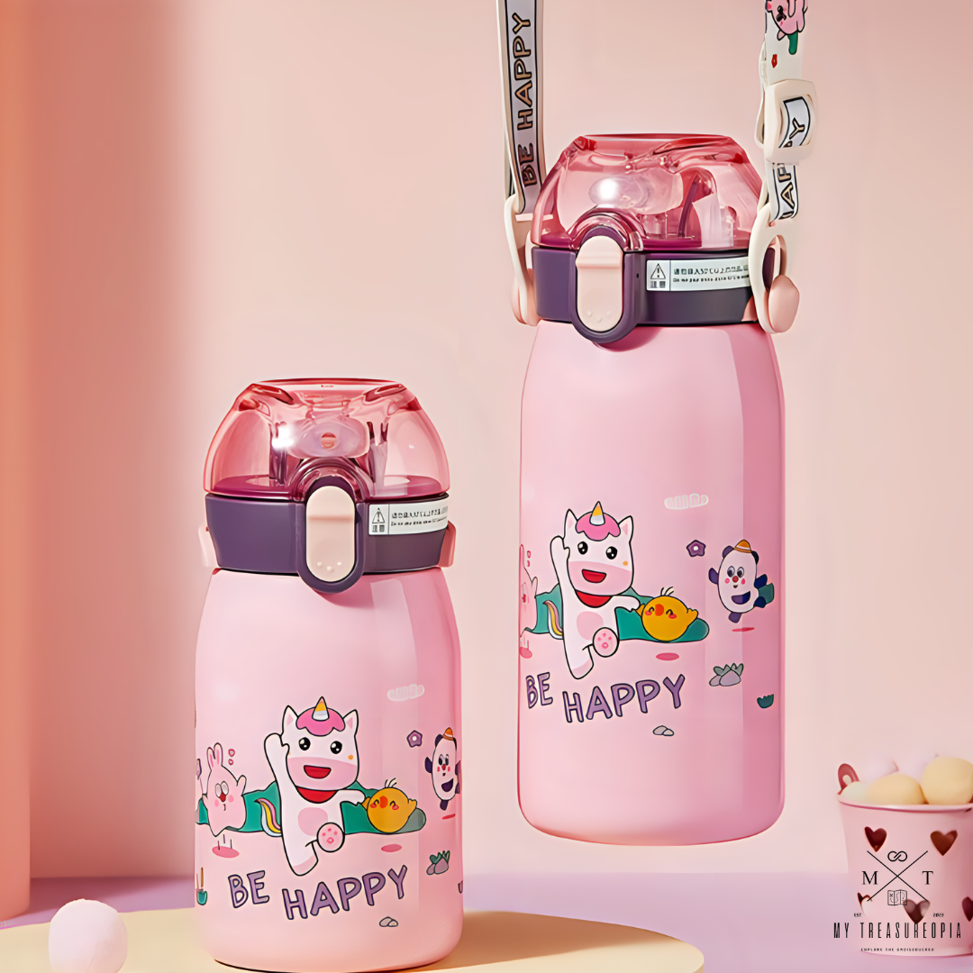 Animal Theme School Water Bottle - 530ML