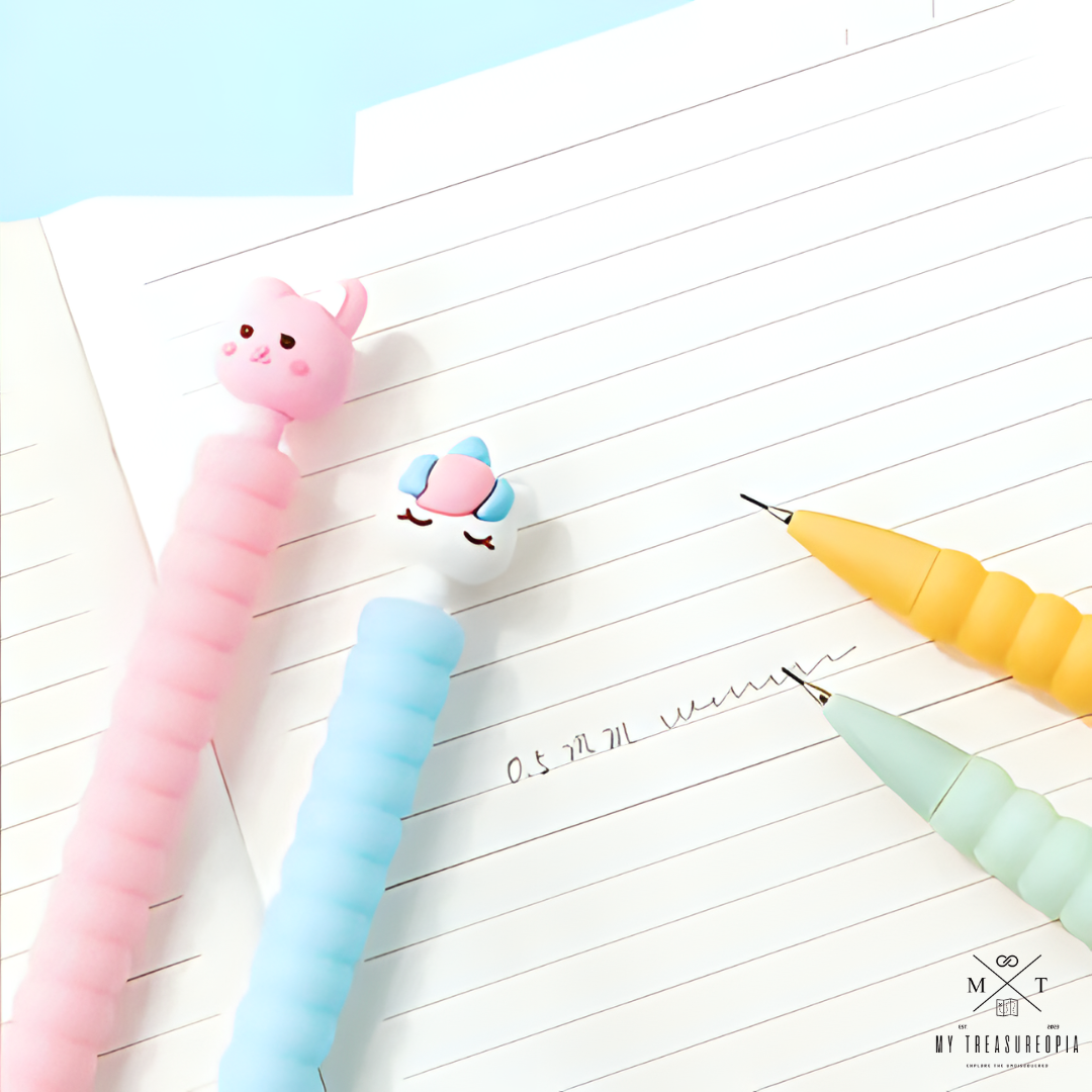 Silicone Mechanical Pencil ( Unicorn , Dino, Bear , Bunny, Duck , Dog )