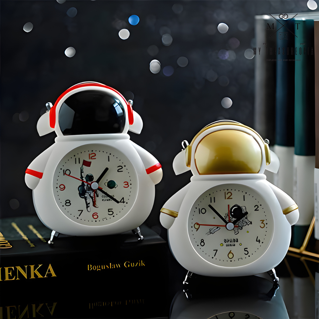 Space Alarm Clock ( With Light & Stand )