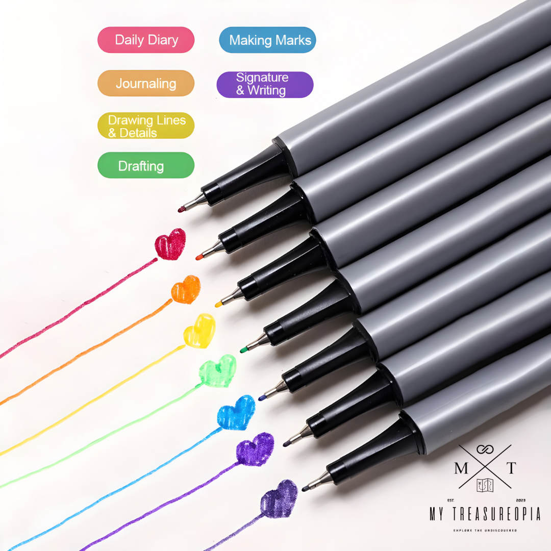 Fine Liner Marker Pen ( Pack of 48 Pcs )