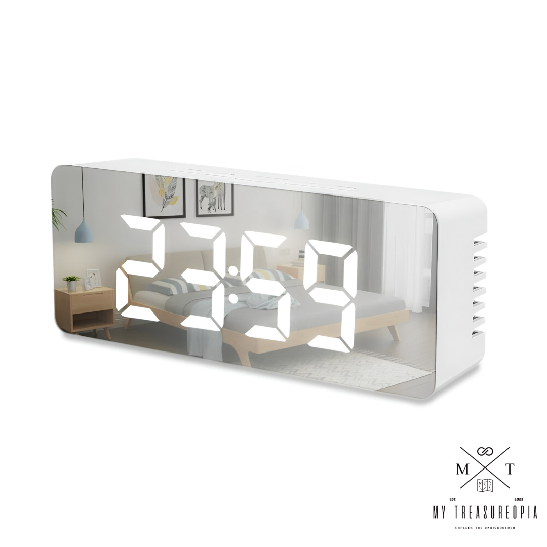 Mirror Digital LED Alarm Clock