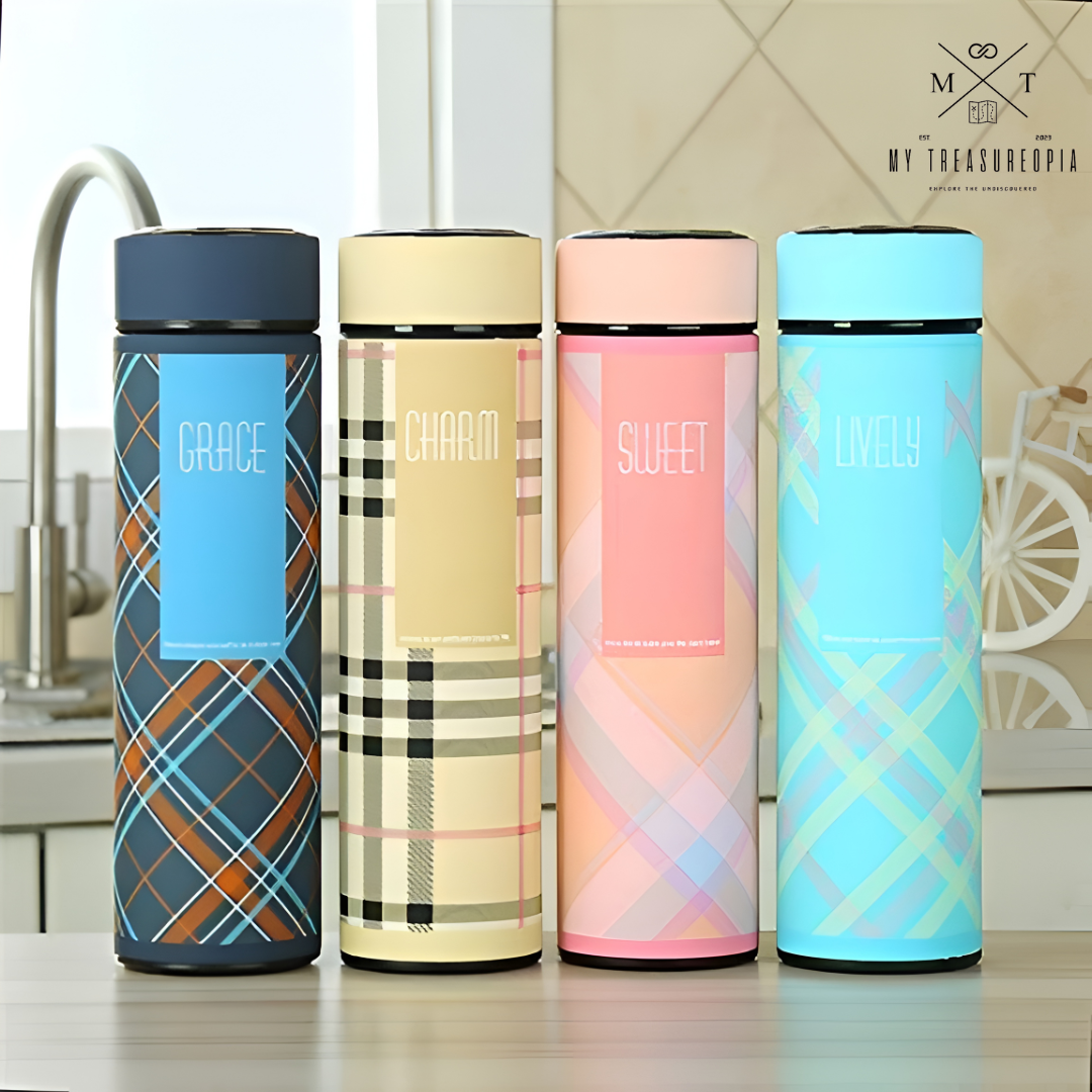 Double Wall Vacuum Insulated Stainless Steel Flask Bottle - 500ML