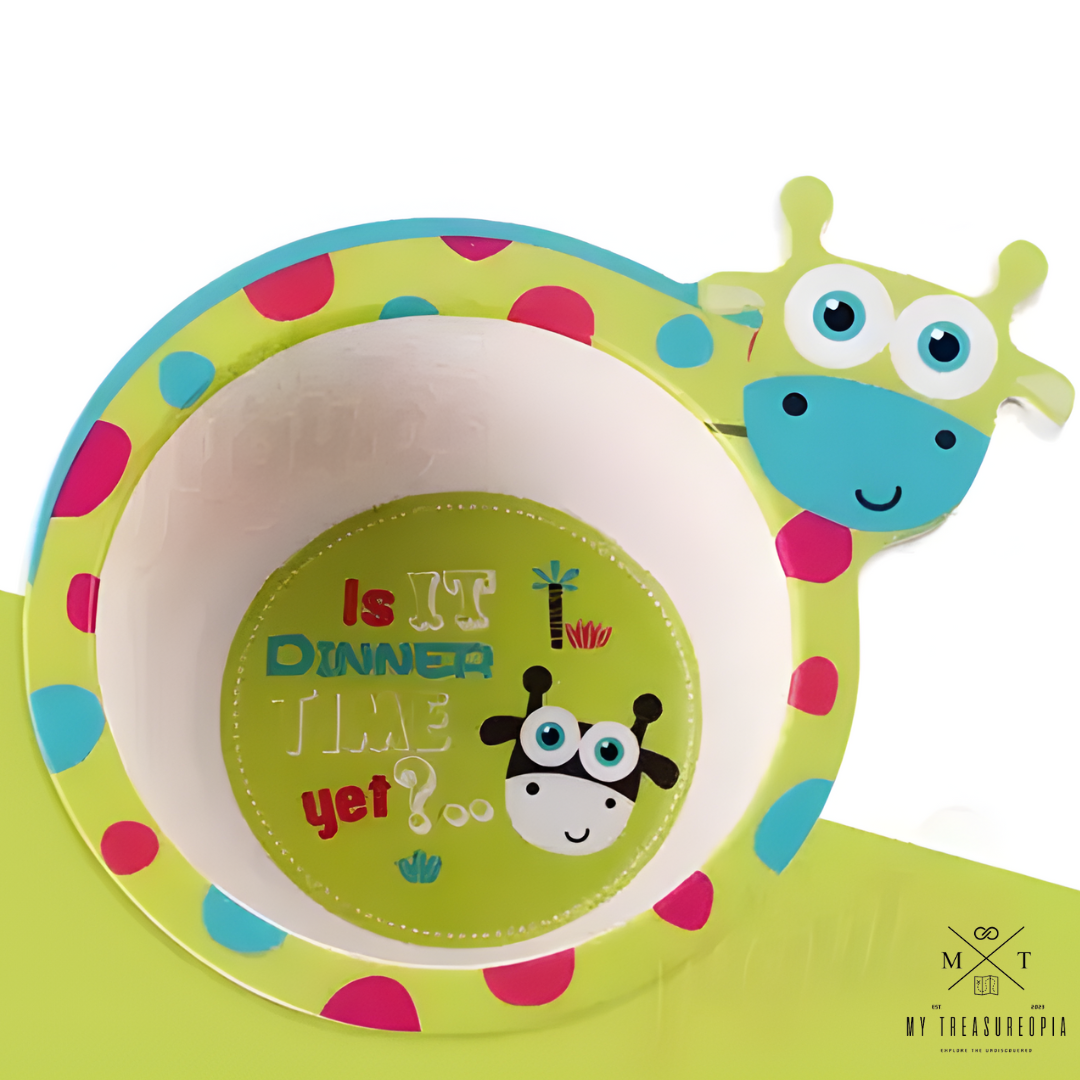 Giraffe Feeding Bowl