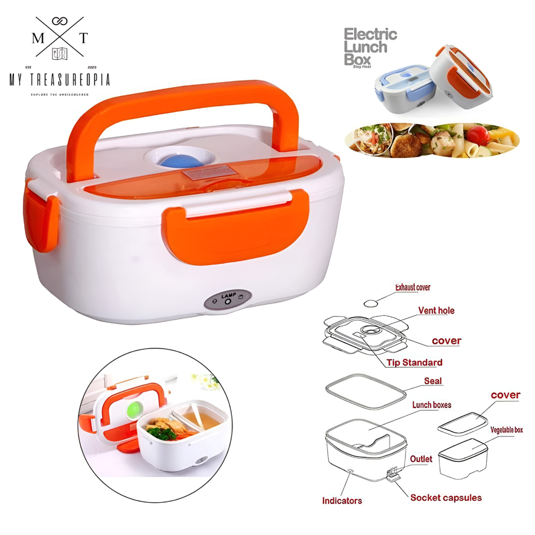 Electric Multi Function Portable Heated Lunch Box