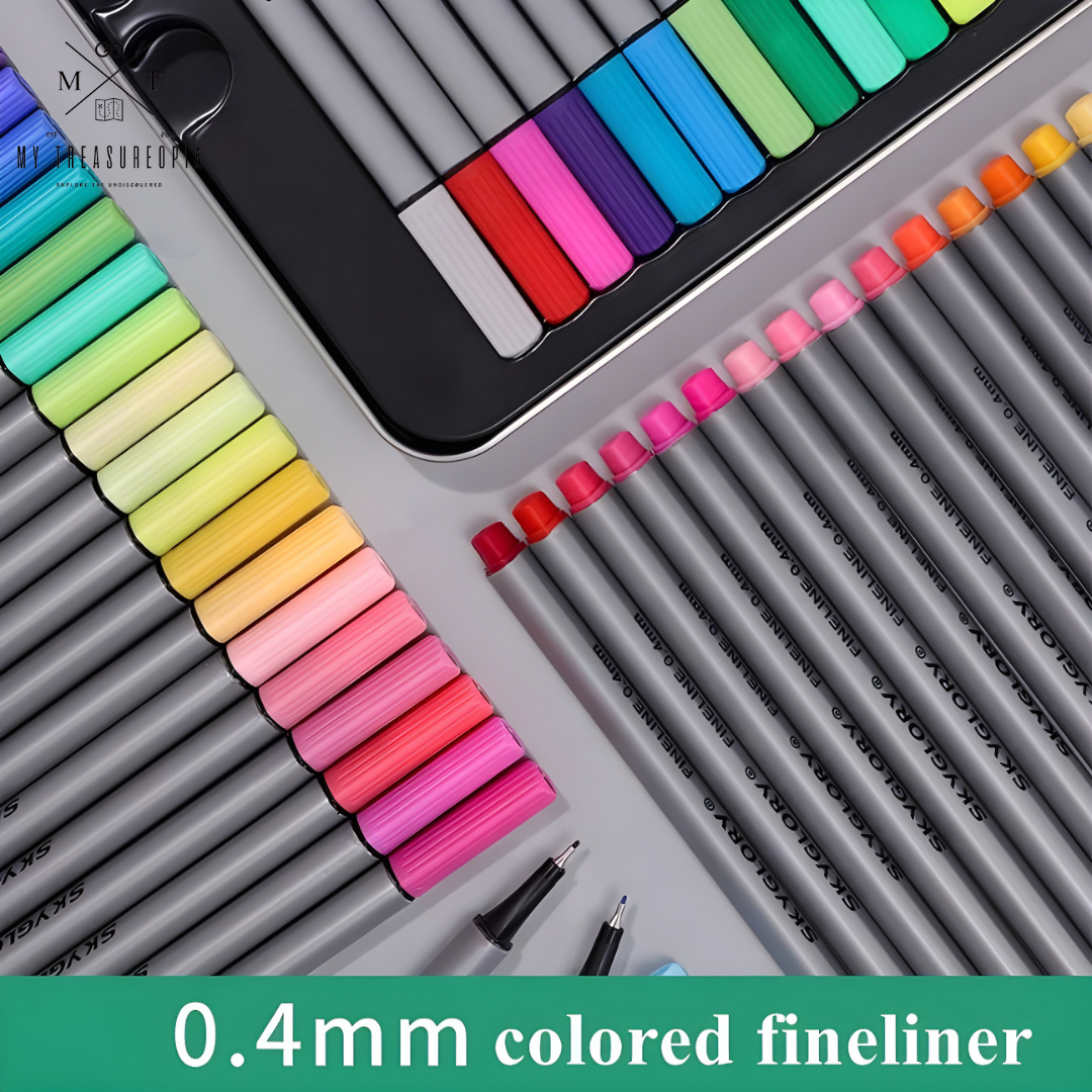 Fine Liner Marker Pen ( Pack of 24 Pcs )