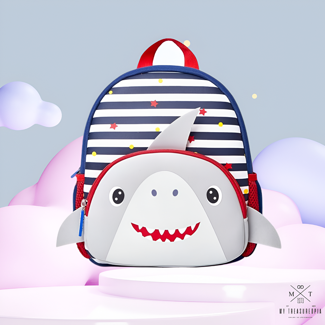 Baby Shark Kids Cute School Bag