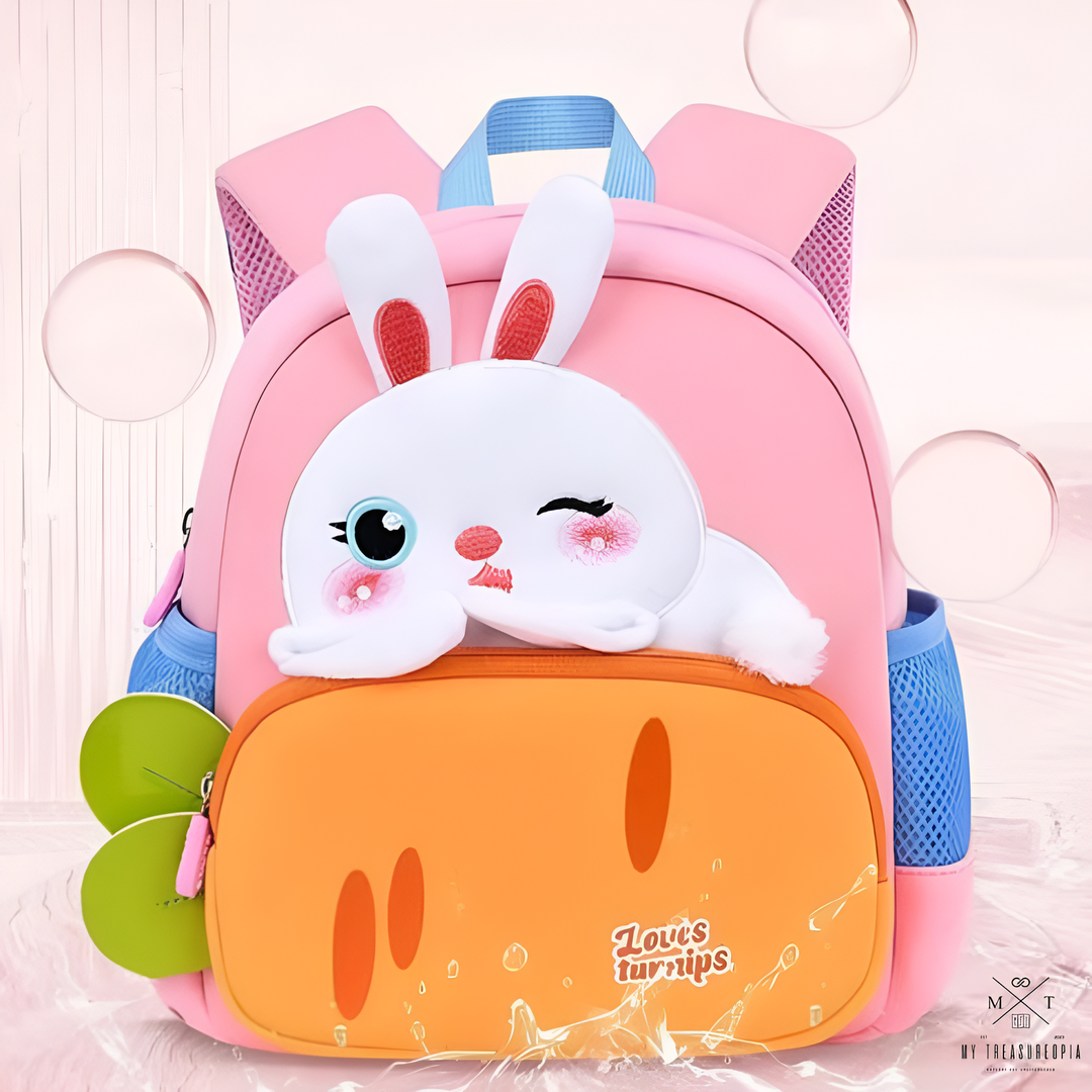 My Carrot Bunny Kids School Bag