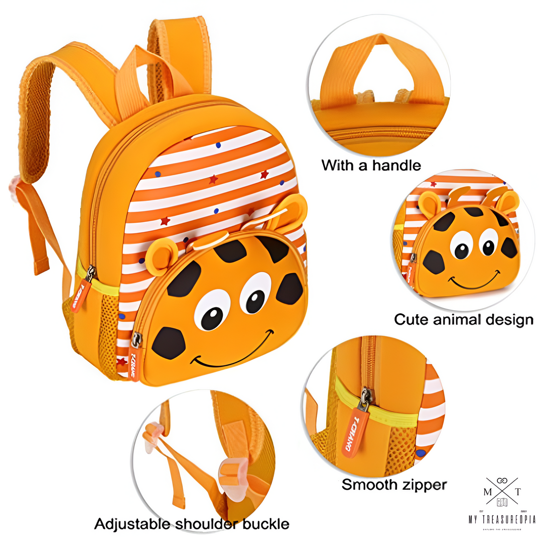 Giraffe Kids Cute School Bag