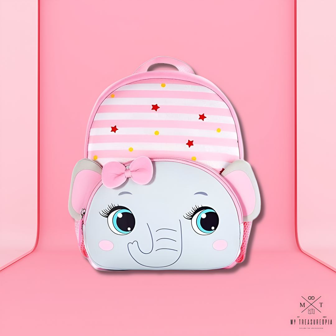 Elephant Design Kids School Bag