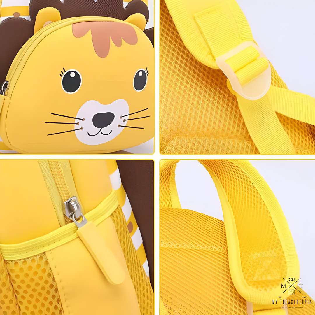 Lion Kids Cute School Bag