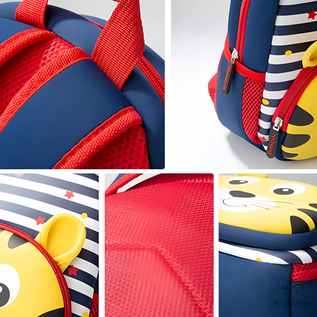 Tiger Kids Cute School Bag