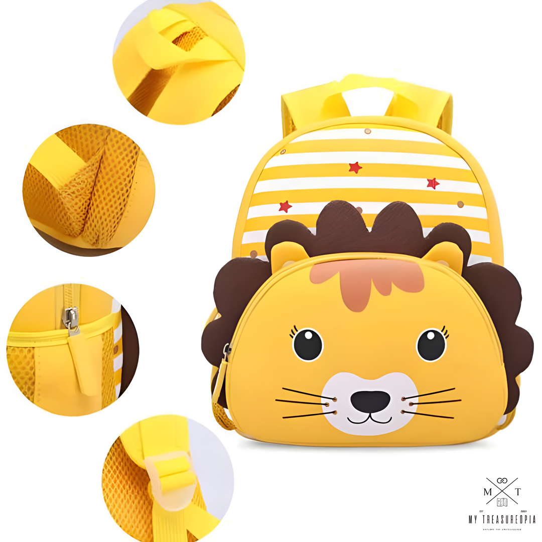 Lion Kids Cute School Bag