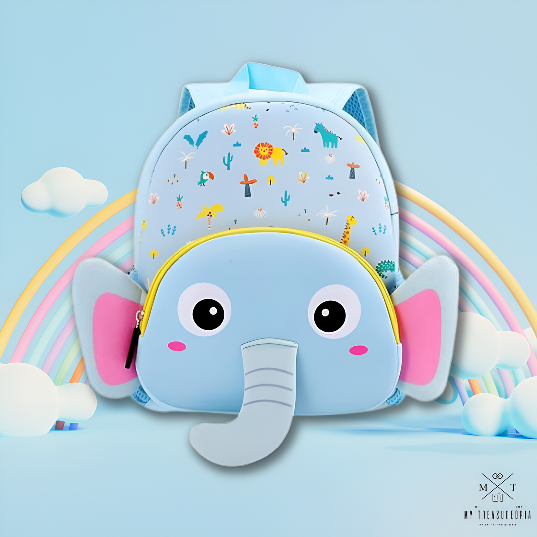 Baby Elephant Kids Cute School Bag