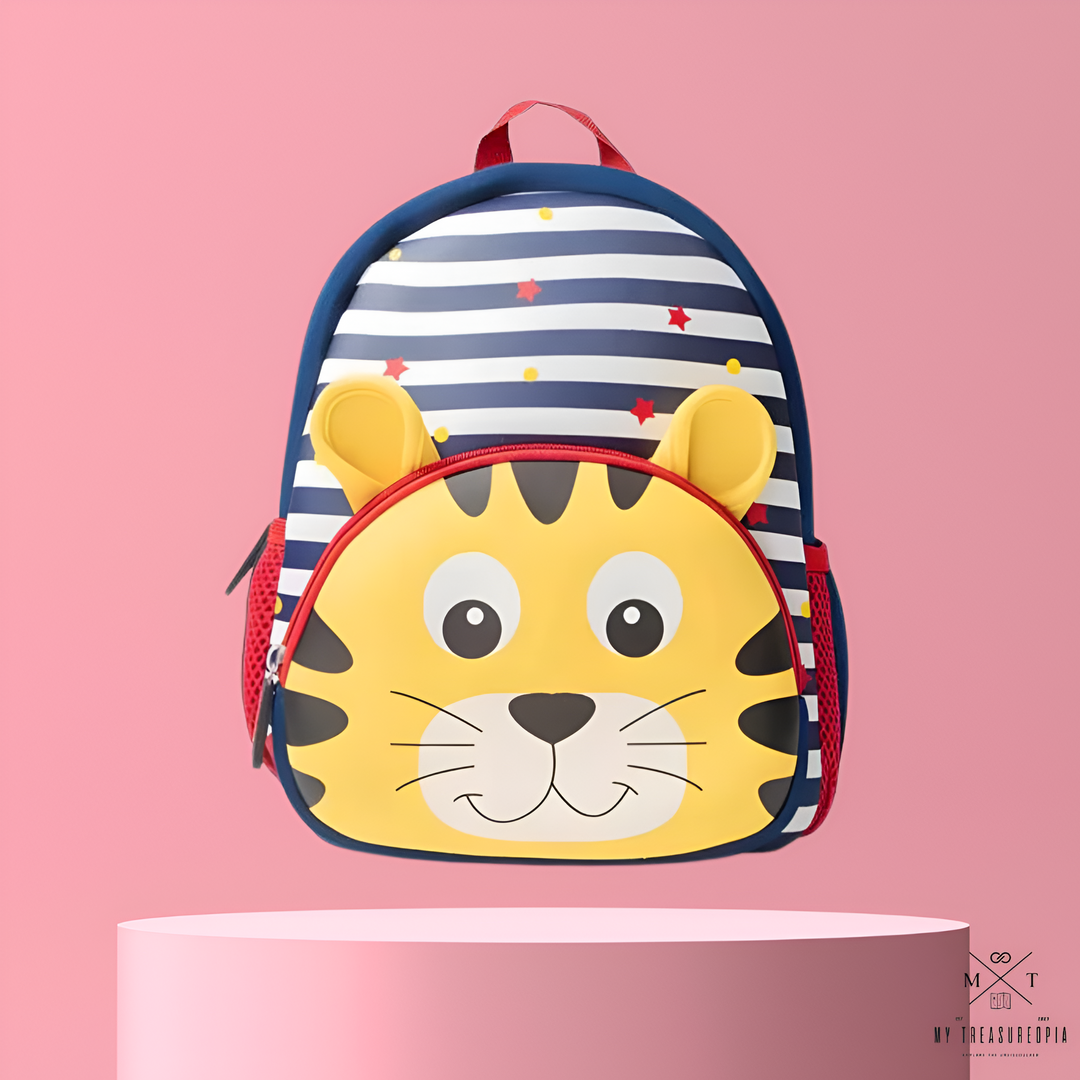 Tiger Kids Cute School Bag