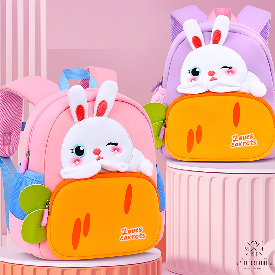 My Carrot Bunny Kids School Bag