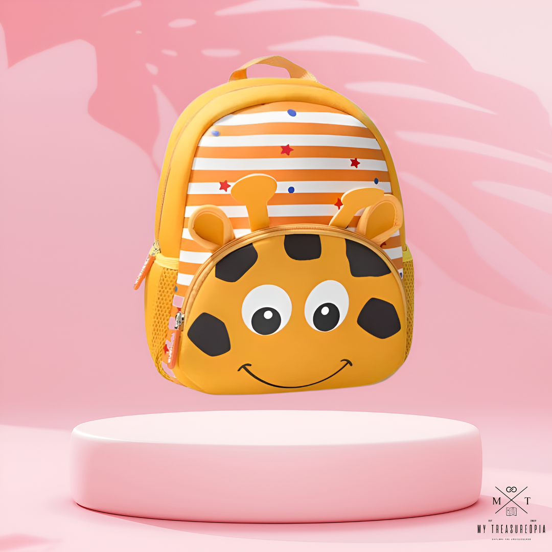 Giraffe Kids Cute School Bag