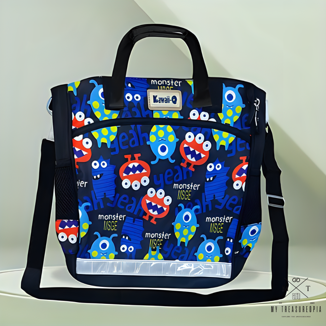 I AM GOOLOO MONSTER Tote Bag ( 2 In 1 Hand Bag & Shoulder Bag )