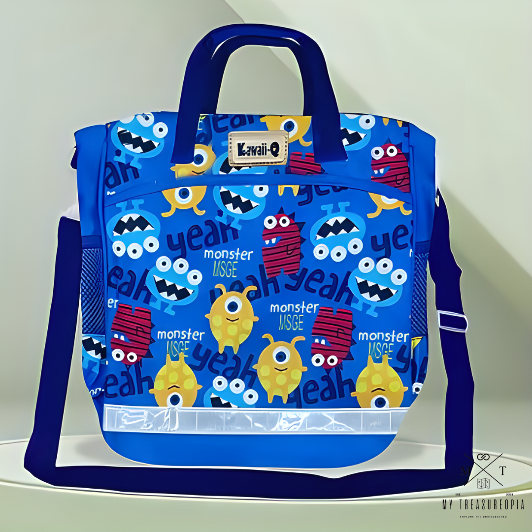 I AM GOOLOO MONSTER Tote Bag ( 2 In 1 Hand Bag & Shoulder Bag )