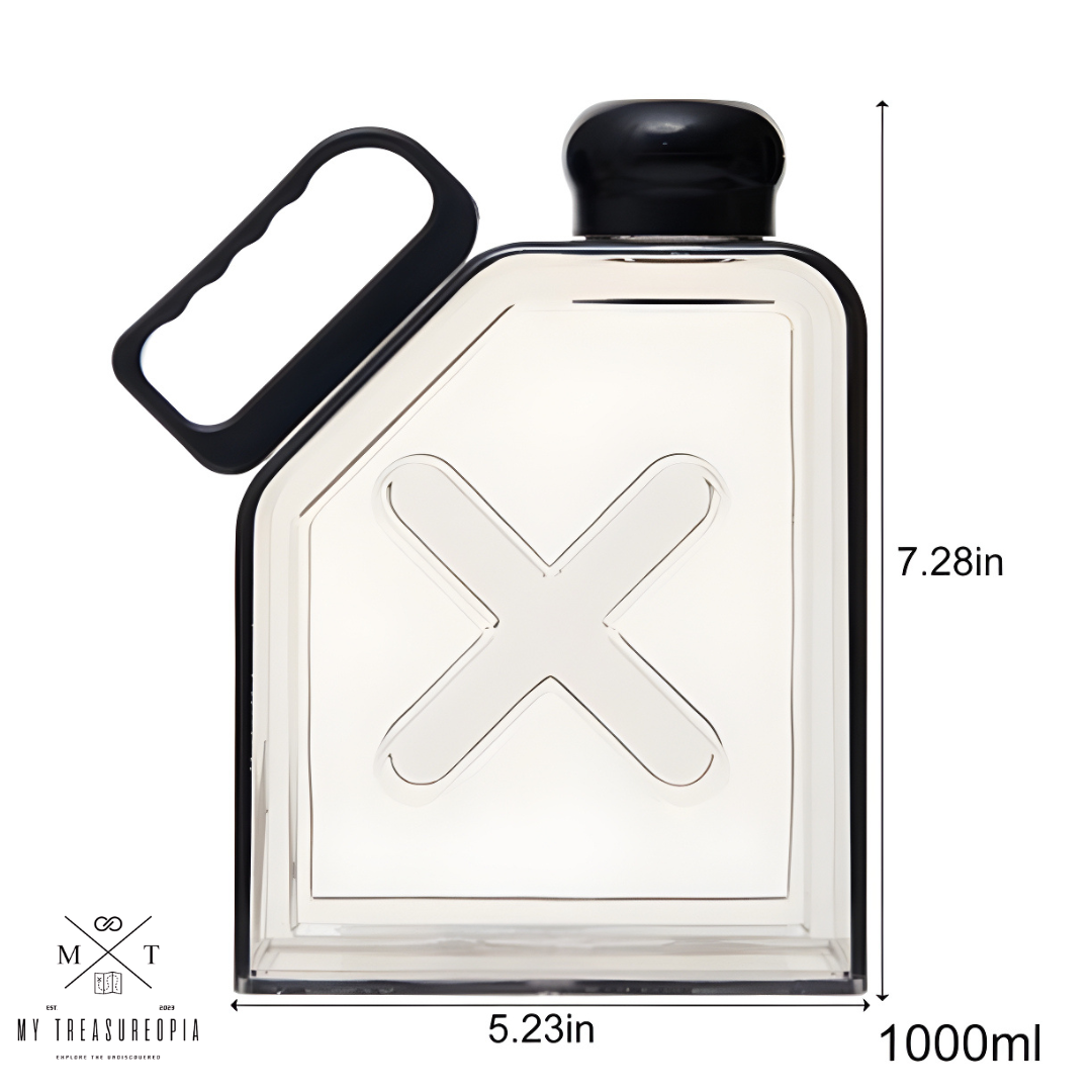 Anti - Crack Plastic Water Bottle - 1000 ML