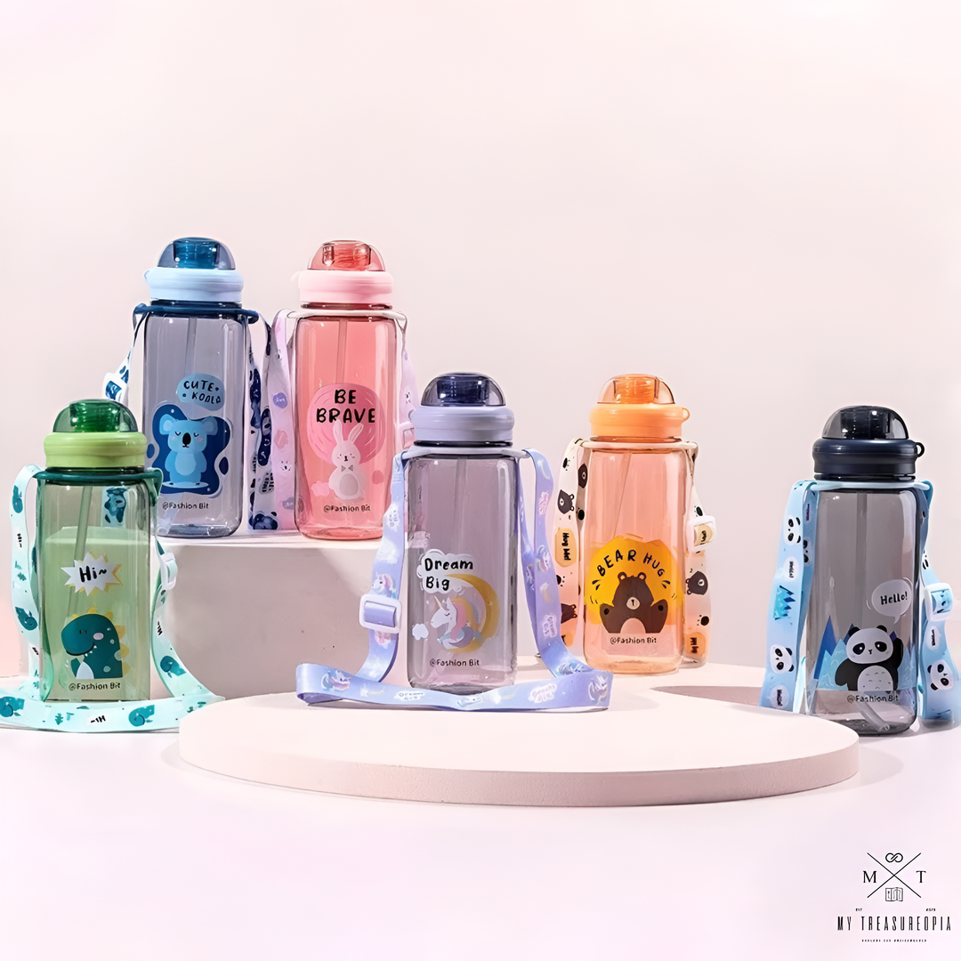 Jungle Theme Water Bottle - 520 ML