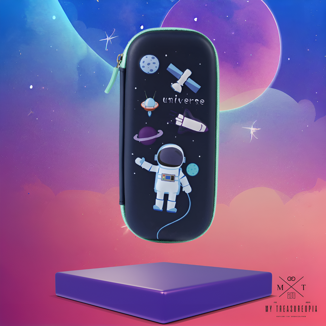 3D Astronaut Squishy Fam Pencil Case