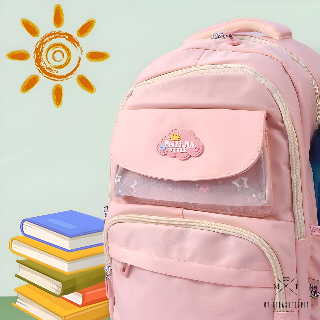 Star Bunny School Bag