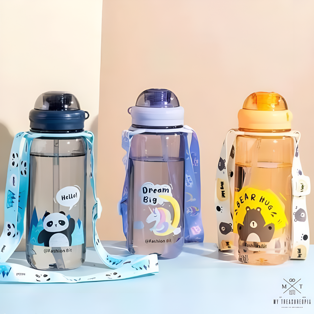 Jungle Theme Water Bottle - 520 ML