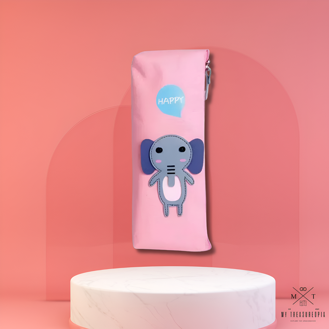 Happy Elephant Pencil Pouch