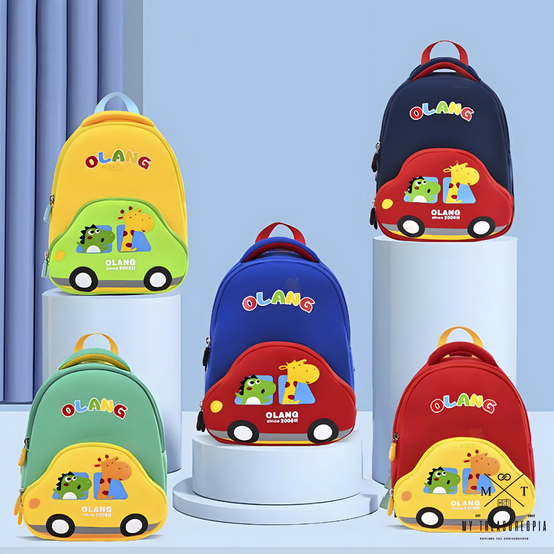 My Funny Car School Bag