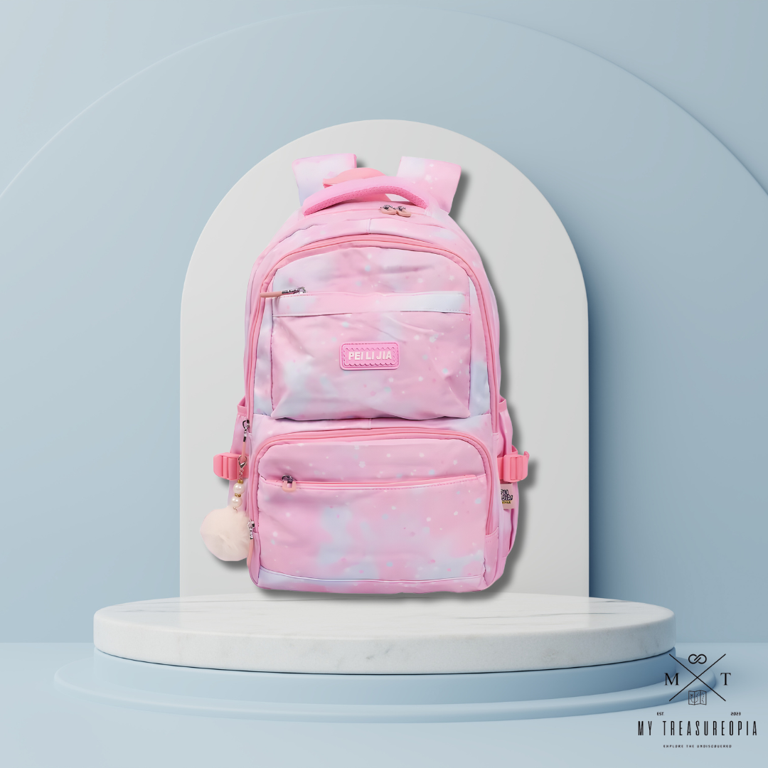 Pastel Shower School Bag