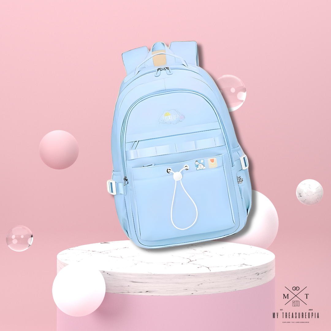 Pastel String School Bag