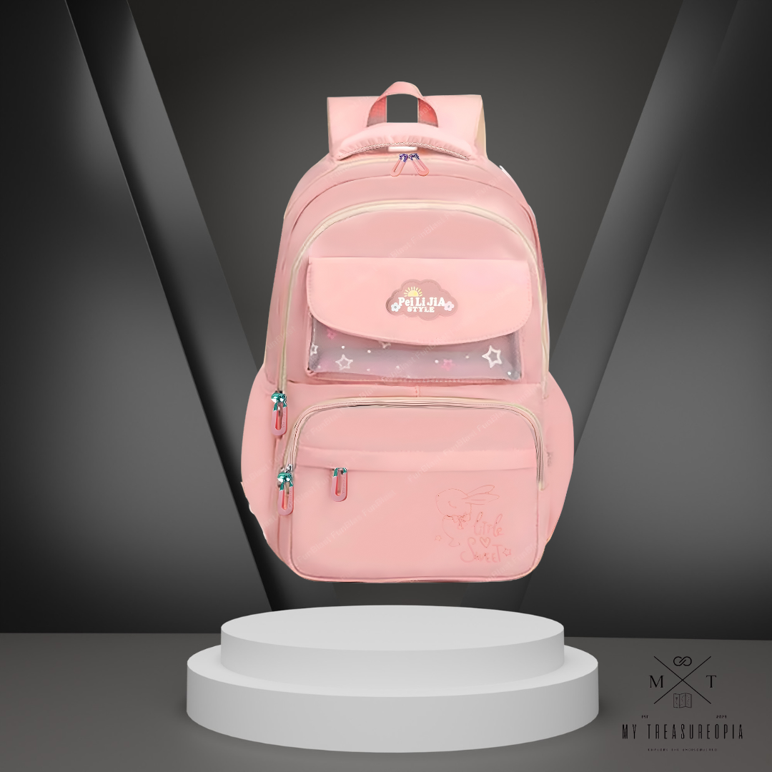 Star Bunny School Bag