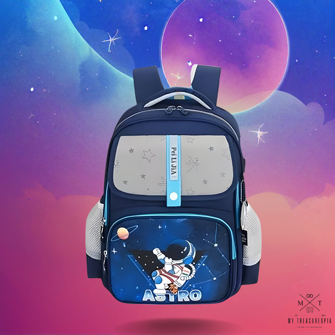 Astro Space / Fire Dragon  School Bag