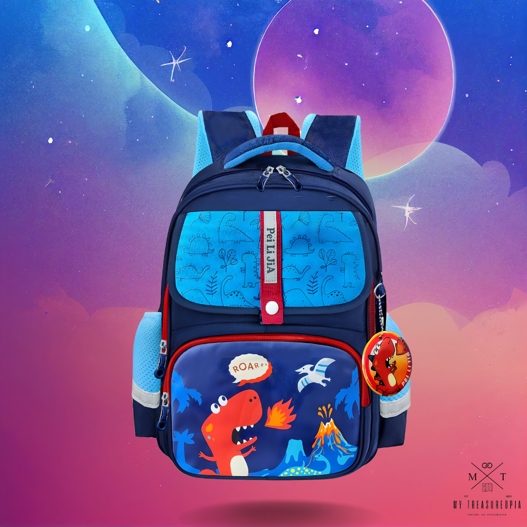 Astro Space / Fire Dragon  School Bag