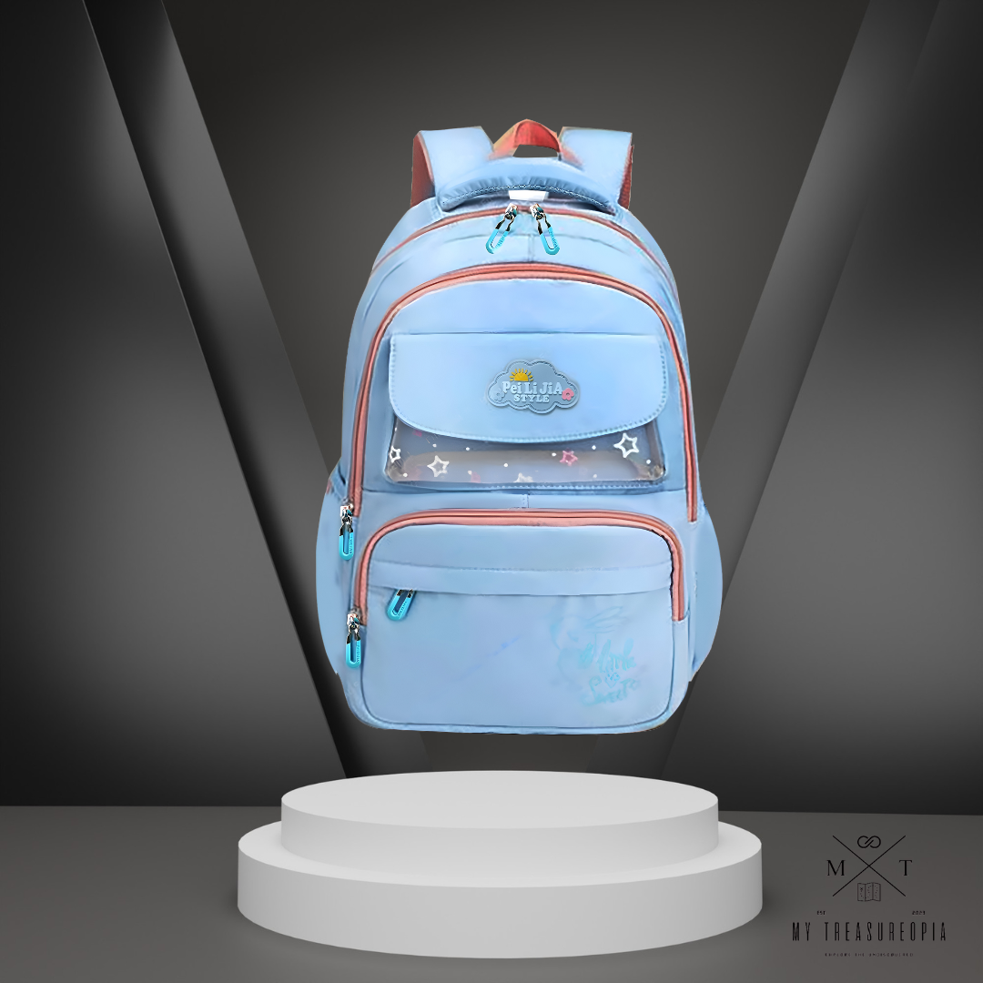 Star Bunny School Bag