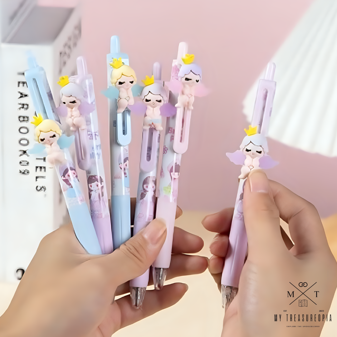 Sakura Fairy Ball Point Pen ( Pack Of 3 Pcs )