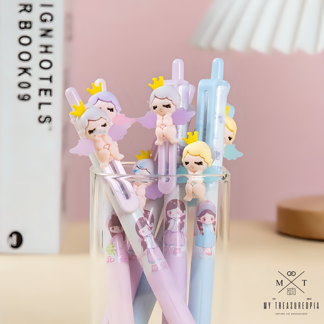 Sakura Fairy Ball Point Pen ( Pack Of 3 Pcs )