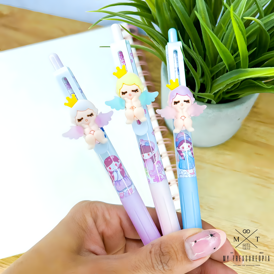 Sakura Fairy Ball Point Pen ( Pack Of 3 Pcs )