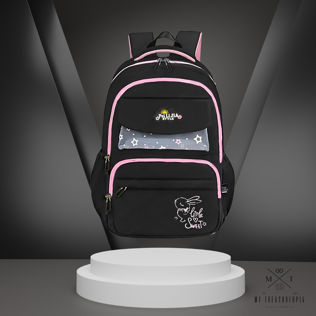 Star Bunny School Bag