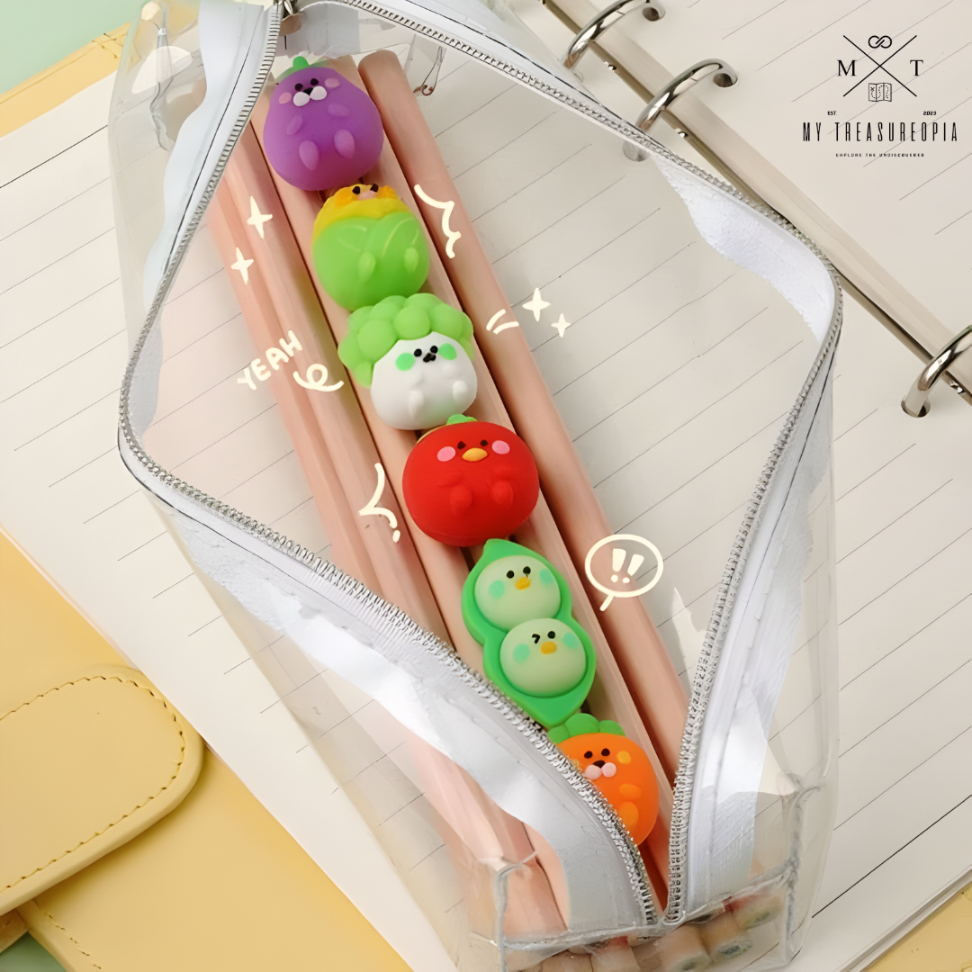 Veggies Eraser ( Box Contain 12 Erasers )