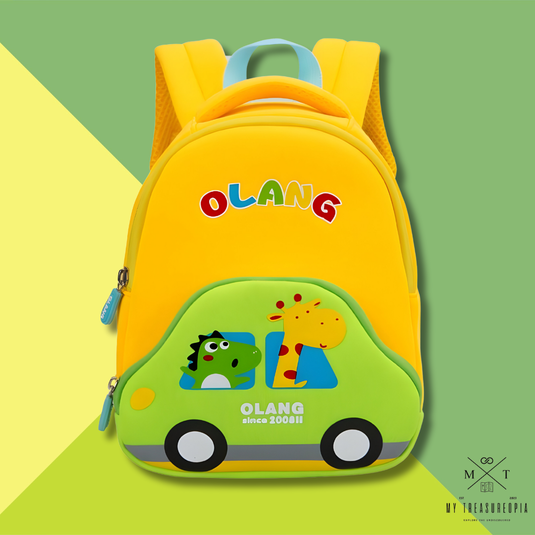 My Funny Car School Bag